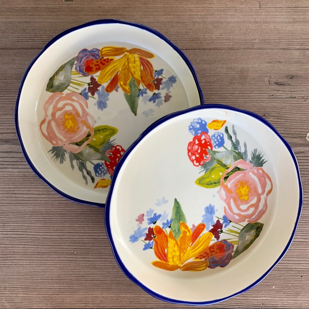 Pioneer Woman Celia Pattern Pie Plate (2)